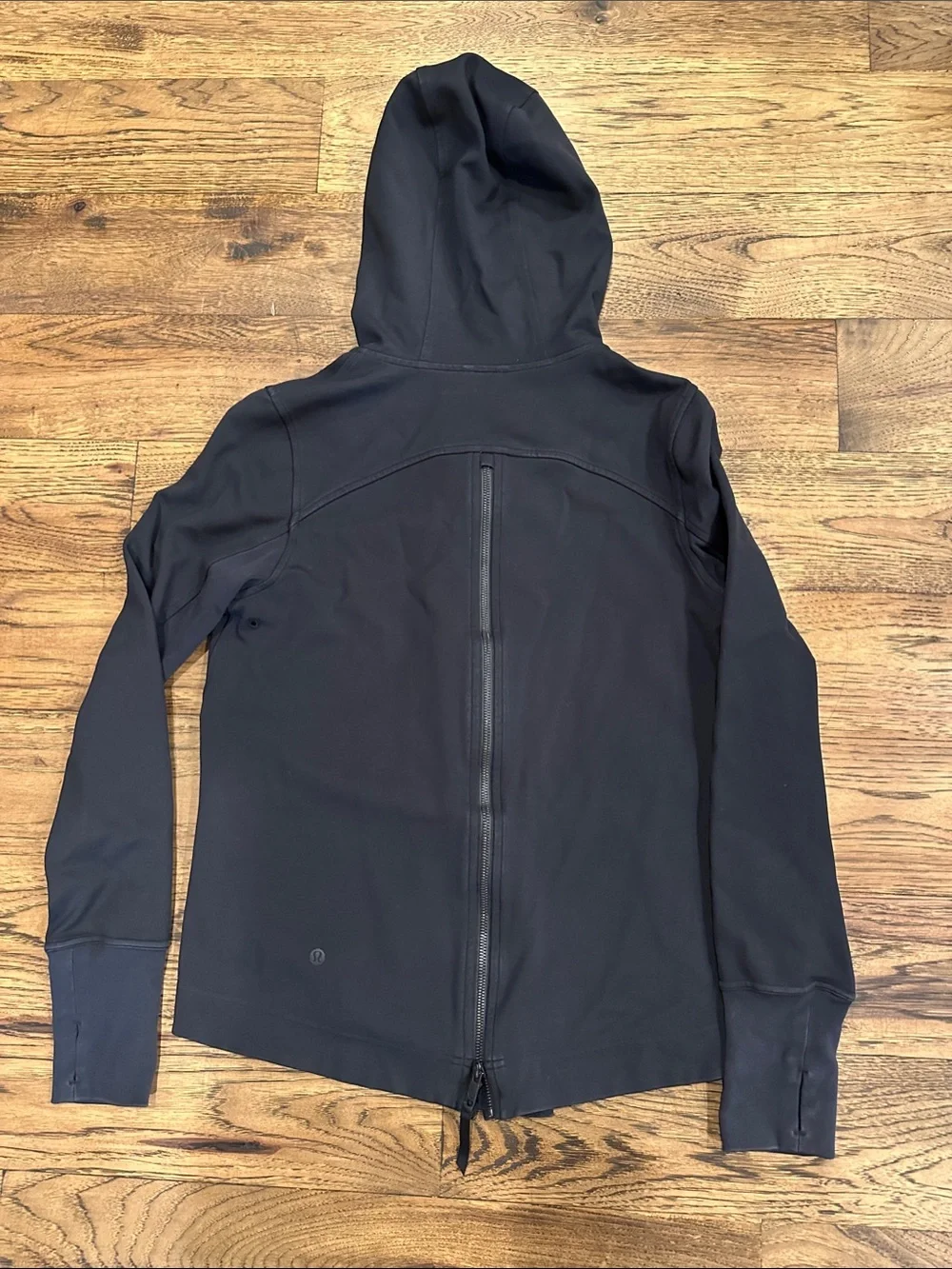 lululemon athletica Black Full-Zip Hoodie Jacket
